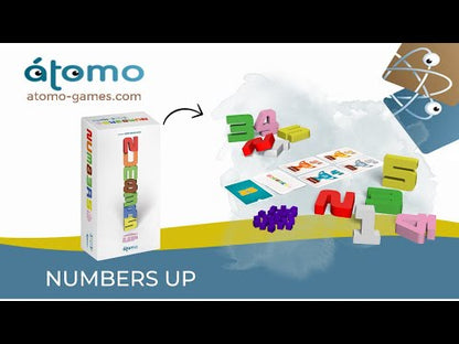 Numbers Up - Juego de mesa - Atomo - Desde 7 años