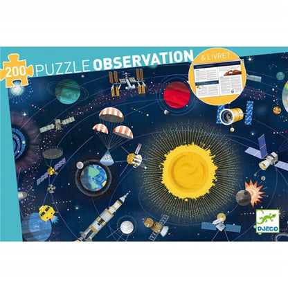 Puzzle Observación El Espacio - Djeco +6 años