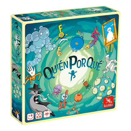 Quién Por Qué - Juego de mesa - Ludilo Board Games