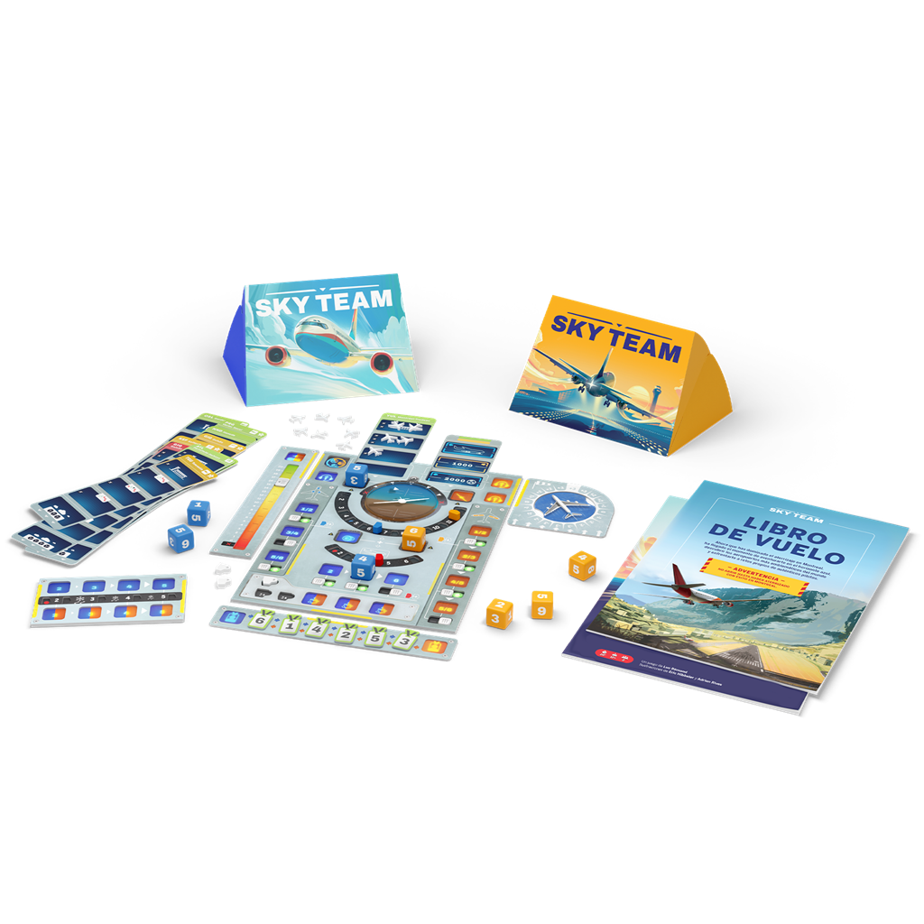 Sky Team - Juego de mesa - Asmodee - Desde 12 años