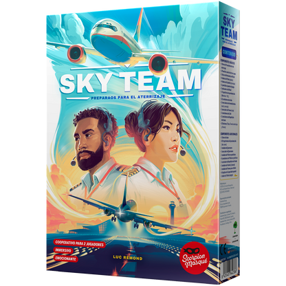 Sky Team - Juego de mesa - Asmodee - Desde 12 años