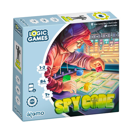 Spy Code - Juego de mesa - Atomo - Desde 7 años Board Games