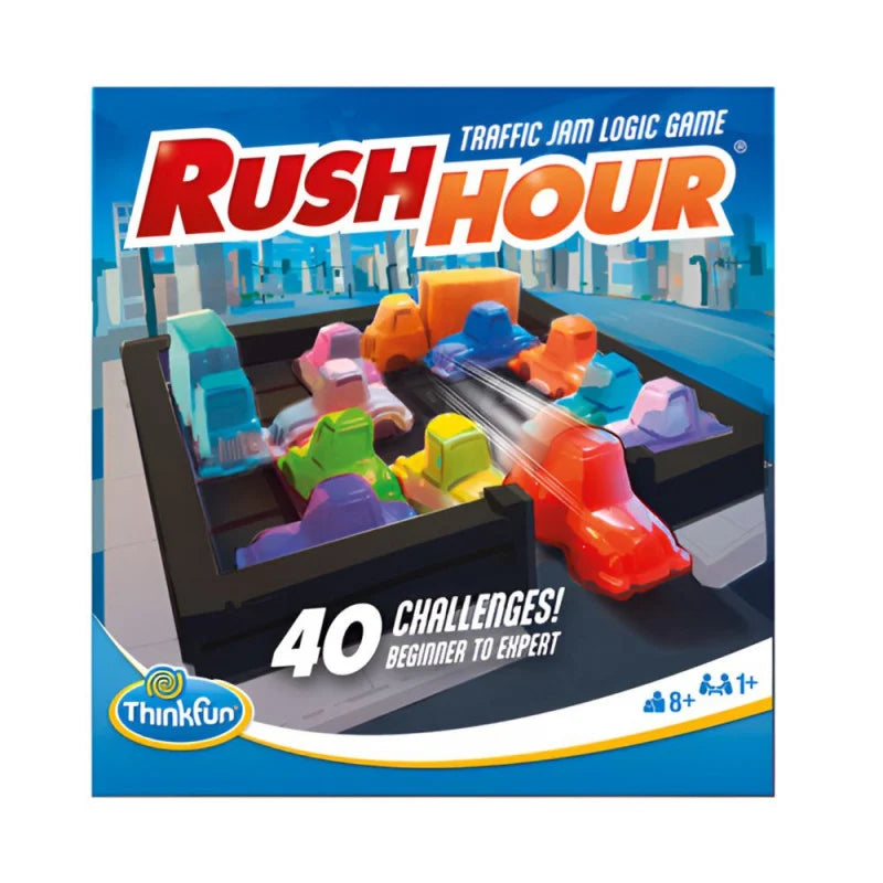 Rush Hour (Nueva edición 2024 ) - Juego de mesa +8 años - Thinkfun