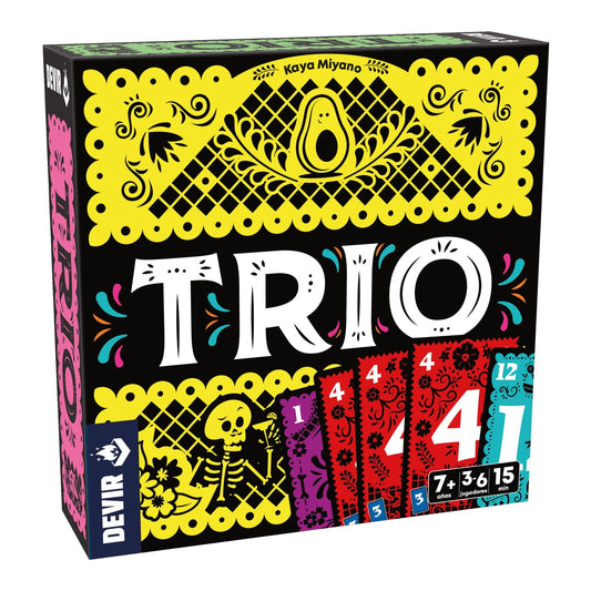 Trio - Juego de mesa - Devir - Desde 7 años Board Games