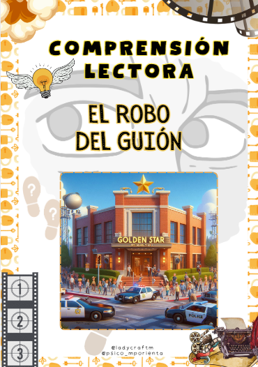 COMPRENSIÓN LECTORA: EL ROBO DEL GUION | Ladycraft