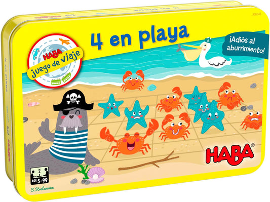 4 en Playa - Juego de mesa - Haba Board Games