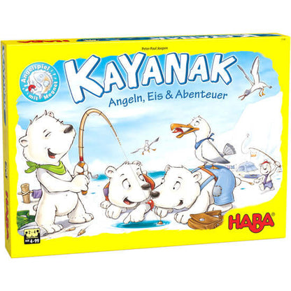 Kayanak – Pesca, hielo y aventura Juego de mesa desde los 4 años Board Games