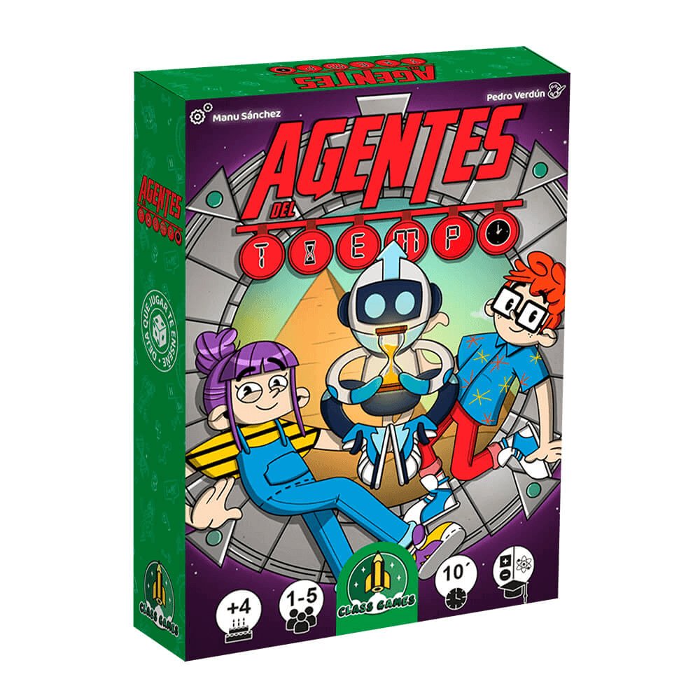 Agentes del Tiempo - Juego de mesa - FALOMIR Board Games