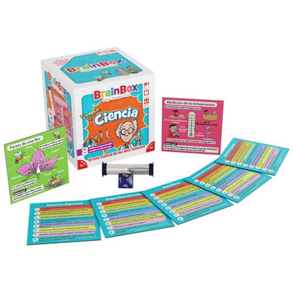 BrainBox Ciencia - Juego de mesa - Asmodee Board Games