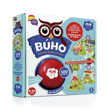 Búho 100 palabras - Juego de mesa - Funtastic Board Games