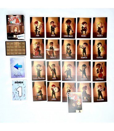 CLUB A Amy La Compositora - Juego de mesa - Atomo Board Games