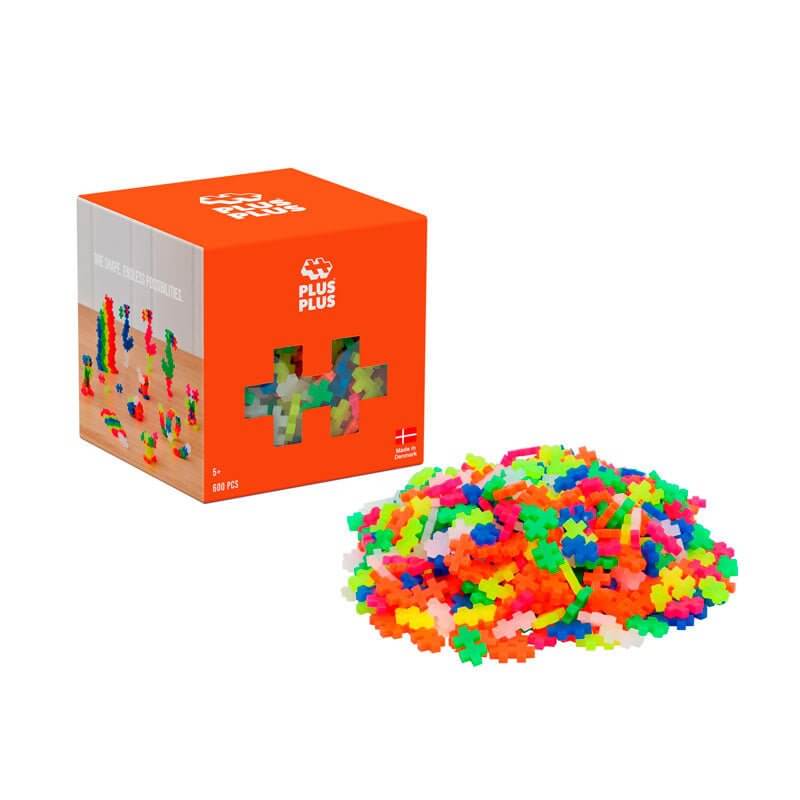 Cubo Neon Mix 600 pcs Juego de construcción desde los 5 años Building Toys