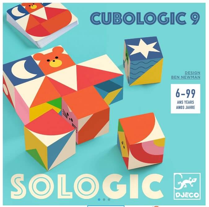 Cubologic 9 - Juego de mesa - Djeco Board Games