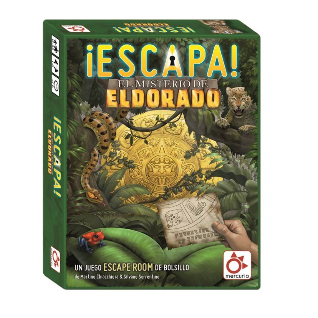 ¡Escapa! El misterio de El Dorado - Juego de mesa para más de 9 años Board Games