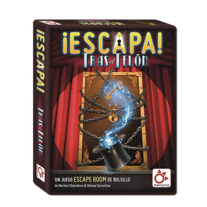 ¡Escapa! Tras el telón - Juego de mesa para más de 9 años Board Games