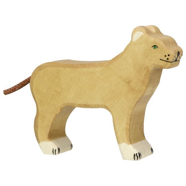 Leona Animal de madera HOLZTIGER Toys