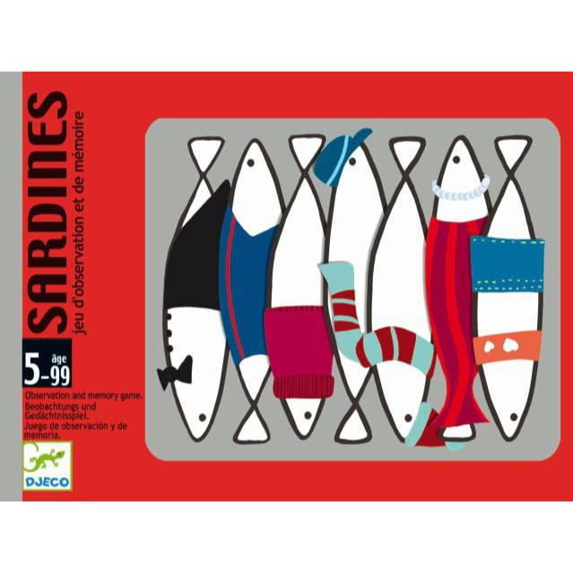 Sardines - Juego de mesa - Djeco Board Games