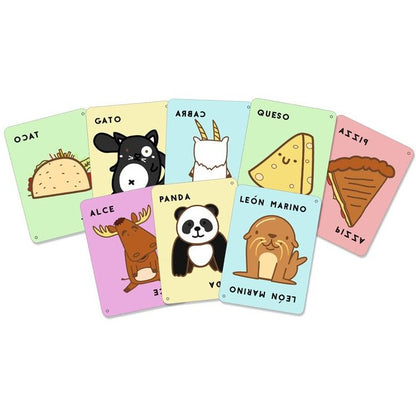 Taco, Vuelta, Cabra, Queso, Pizza - Juego de mesa - Ludilo Board Games