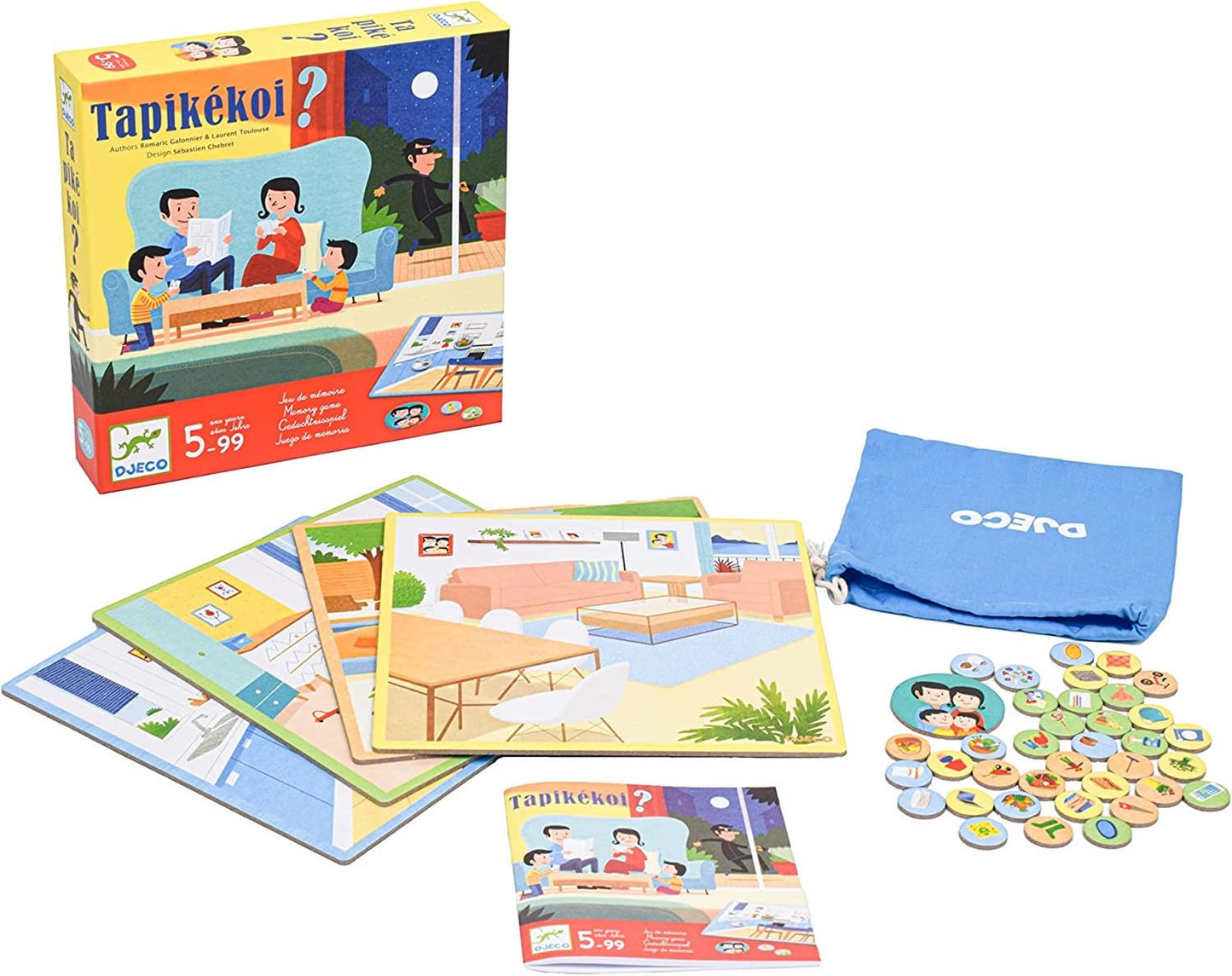 Tapikekoi Juego de mesa +5 Djeco Board Games