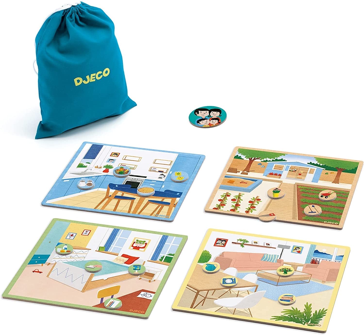 Tapikekoi Juego de mesa +5 Djeco Board Games