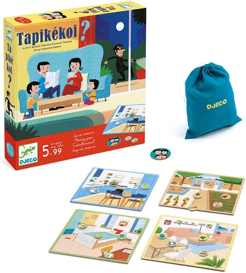 Tapikekoi Juego de mesa +5 Djeco Board Games